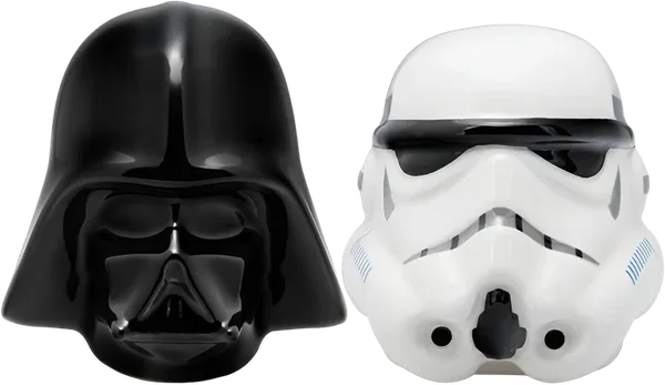 Star Wars Darth Vader and Stormtrooper salt and pepper shaker set