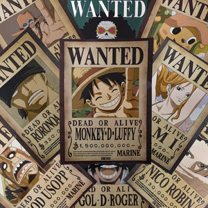 One Piece "Wanted" Poster