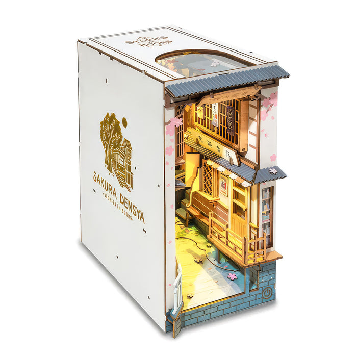 Book Nook Wood Kit – Sakura Densya 