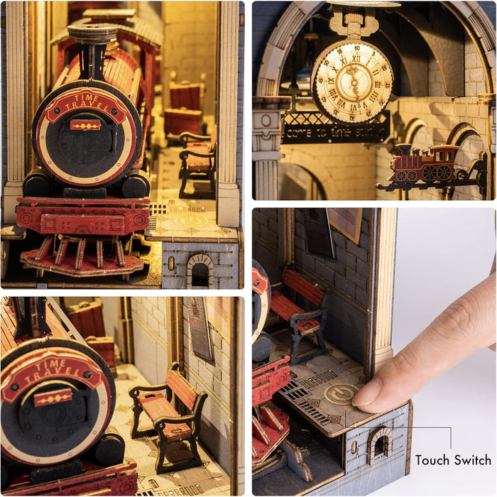 Book Nook Wood Kit – Time Travel 
