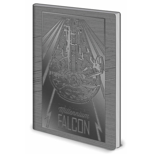 Star Wars Notizbuch mit Millennium Falke