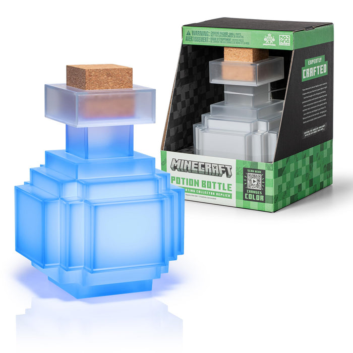 Minecraft toverdrankfles kleurveranderende lamp