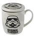 Original Stormtrooper Porzellanbecher mit Teesieb und Deckel