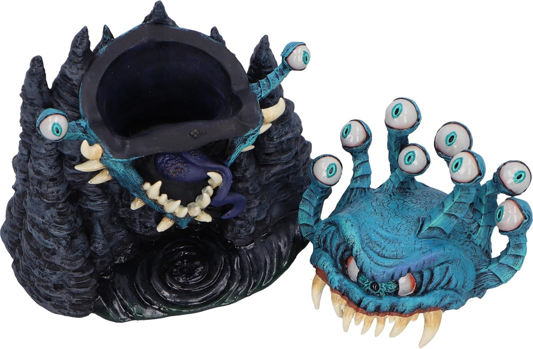 Dungeons and Dragons Beholder dice box open view 2