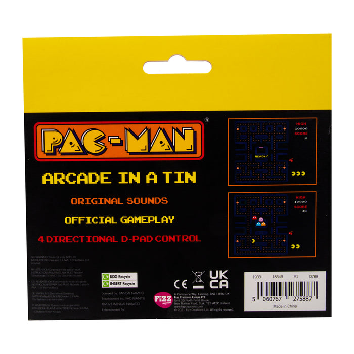 Pac Man Arcade dalla scatola