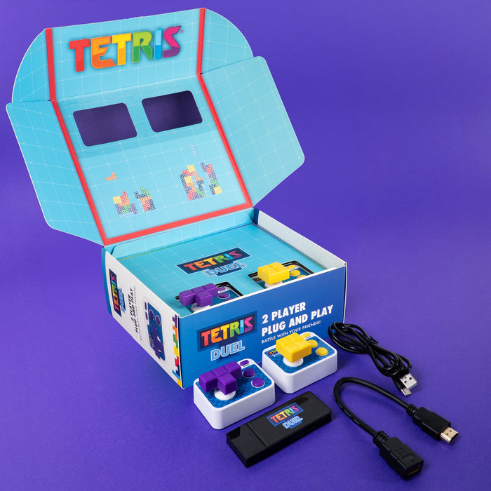 Tetris Duel Plug and Play Konsole - 2-Spieler-Duell