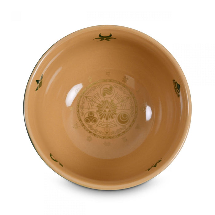 The Legend of Zelda ramen bowl top view
