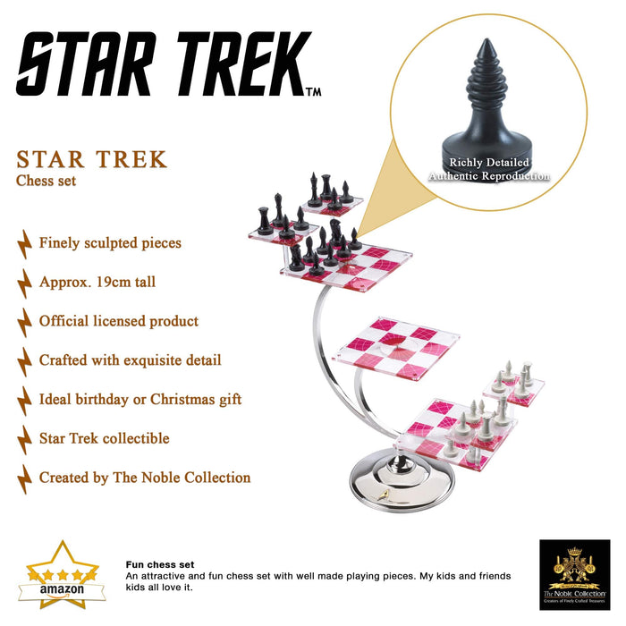 Star Trek Scacchi Tridimensionali – Set di Replica Ufficiale