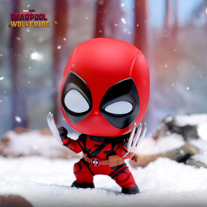 Marvel Cosbi Sammelfigur Deadpool mit Wolverine-Klauen