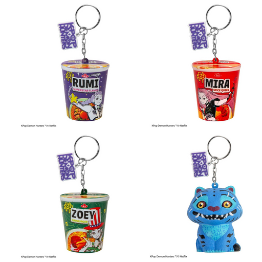 KPop Demon Hunters Llavero squishy: todas las variantes