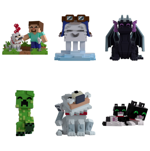 Minecraft Vinyl Collectible Figure: all variants