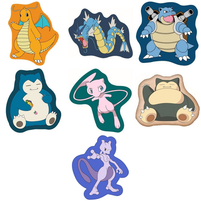 Cuscini Pokémon sagomati: tutte le varianti