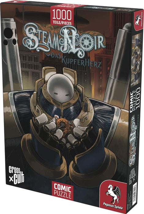 Comic-Puzzle Steam Noir: Das Kupferherz
