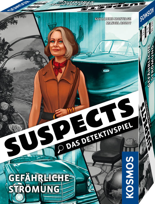 Detektivspiel Suspects: Gefährliche Strömung