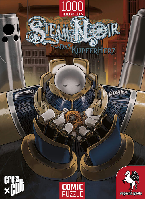 Comic-Puzzle Steam Noir: Das Kupferherz