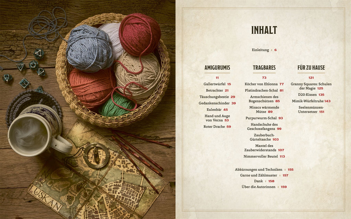 Le livre officiel de crochet Donjons & Dragons : monstres, magie et mailles