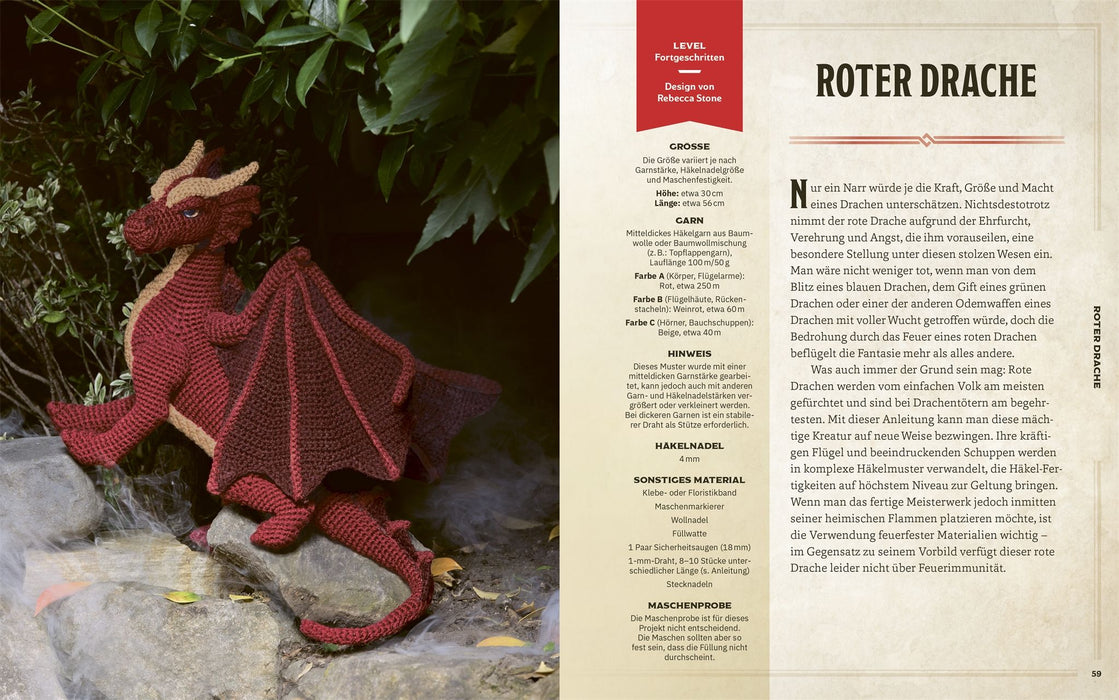 Le livre officiel de crochet Donjons & Dragons : monstres, magie et mailles