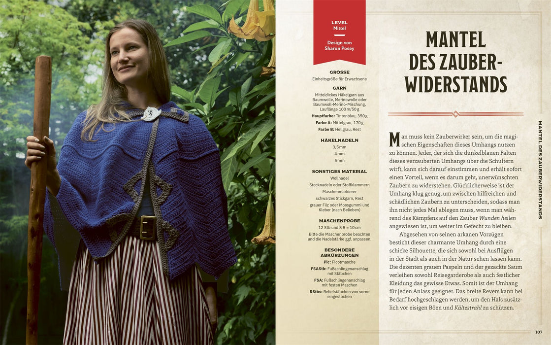 Le livre officiel de crochet Donjons & Dragons : monstres, magie et mailles
