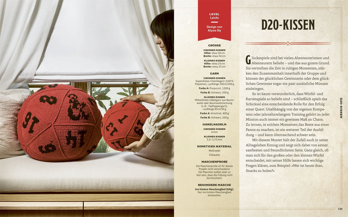 Le livre officiel de crochet Donjons & Dragons : monstres, magie et mailles