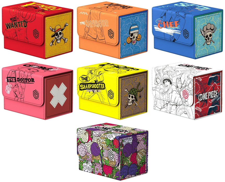 Caja de mazo Ultimate Guard Sidewinder 80+ Xenoskin Netflix One Piece: todas las variantes