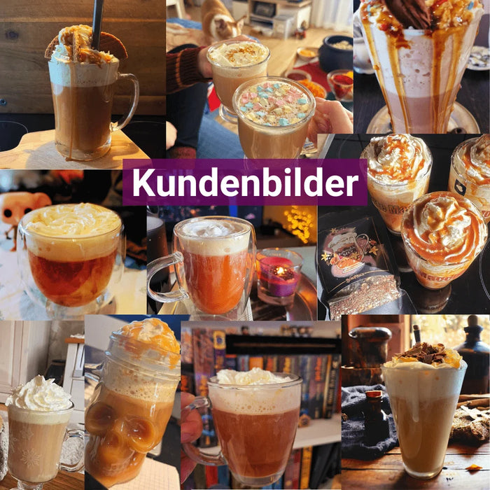 Thé glacé Butterscotch Brew avec crème