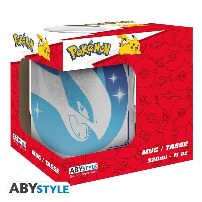 Pokémon Tasse Lugia silber mit 320 ml, Keramik