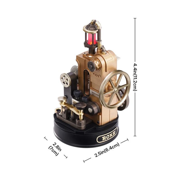 Morse Telegraf Modellbausatz mit Licht und Ton