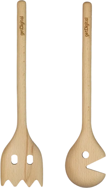Arcade wooden spoon set