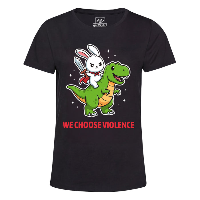 We Choose Violence - Vista principale Girlie Nero