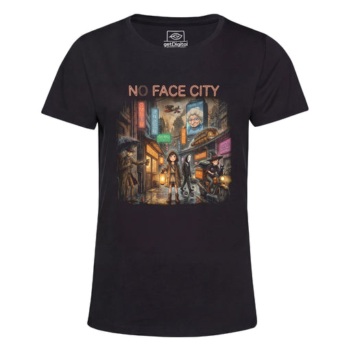 No Face City - Hauptansicht Girlie Schwarz