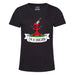 I'm a Unicorn - Vista frontal Girlie Negro