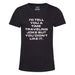 A Joke About Time Travel - Vista principal Girlie Negro