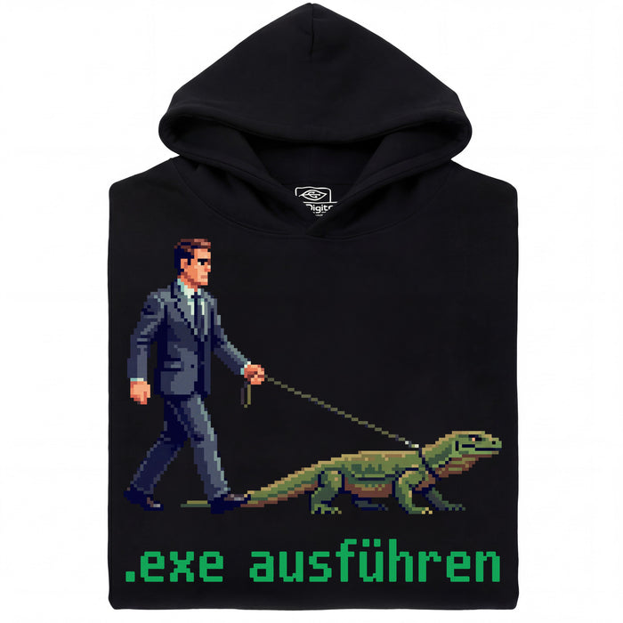 Execute .exe - Main view Hoodie Black