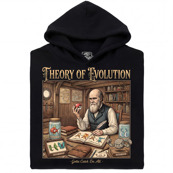 Theory of Evolution - Main view Hoodie Black