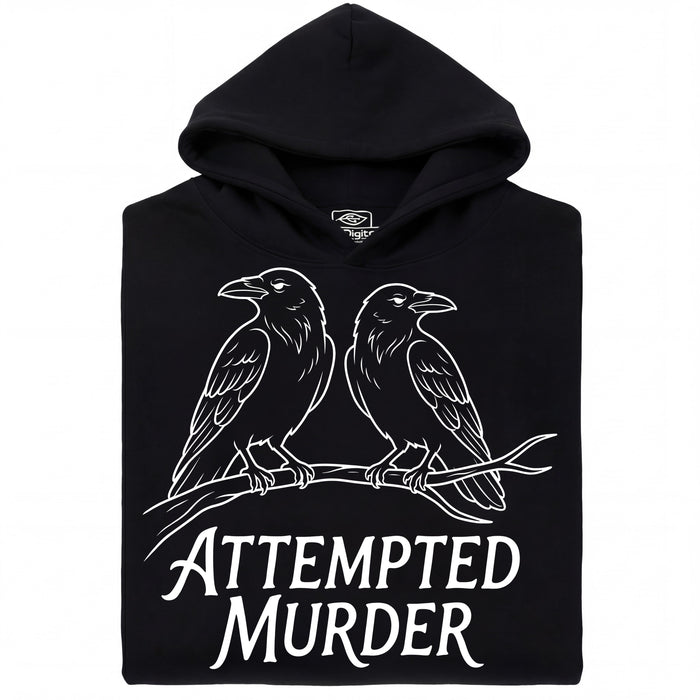 Attempted Murder - Vue principale Hoodie Noir