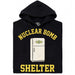 Nuclear Bomb Shelter Kühlschrank - Vista principal Sudadera con capucha Negro