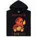 Voices Told Me To Burn Things - Vista principal Sudadera Negro