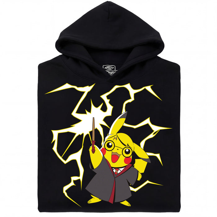 Pocket Wizard - Vista principale Hoodie Nero