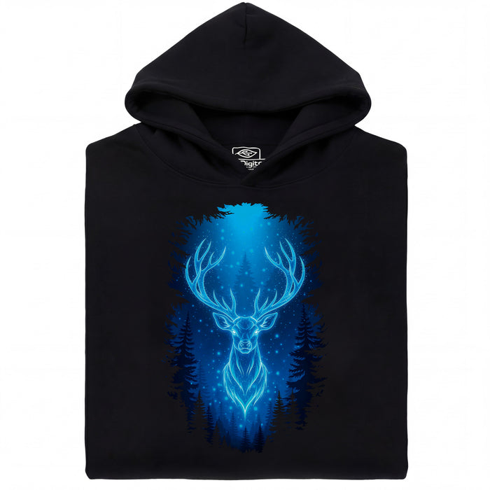 Forest Patron - Vista principale Hoodie Nero