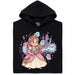 Nerdy Princess &amp; The Glitter Ghosts - Vista principal Sudadera Negro