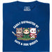 Cats &amp; Sidequests - Vue principale T-Shirt Bleu