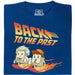 Back to the Past - Vista principal Camiseta Azul