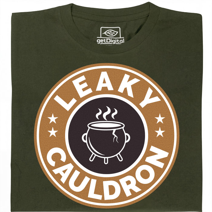 Leaky Cauldron - Vue principale T-shirt Vert foncé