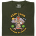 Keep Going, You Have No Choice - Vista frontal Camiseta Verde Oscuro
