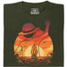 Chase the Horizon - Always Chasing the Clouds - Main view T-Shirt Dark Green