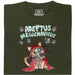 Adeptus Meowchanicus - Vista frontale T-Shirt Verde Scuro