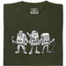 Ctrl Alt Del - La Gang Più Dura della Tastiera - Vista Principale T-Shirt Verde Scuro