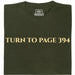 Turn To Page 394 - Vue principale T-Shirt Vert Foncé