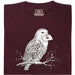 Owl Courier - Vista principale T-Shirt Rosso scuro