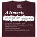 A Limerick - Math poem with equation - Main view T-shirt Dark Red